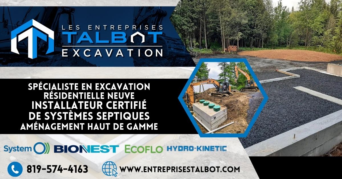 Spécialiste en installation septique à Magog