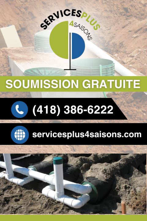 specialiste installation septique dans bellechasse droite